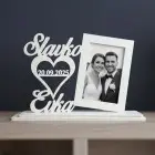 Fotorámik s menami a dátumom