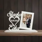 Fotorámik s menami a dátumom