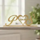 Svadobný stojan s vašimi iniciálkami