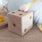Spielwürfel aus Holz, 5,5 cm