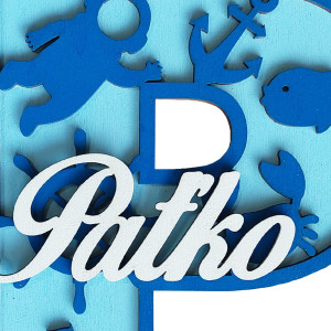 Písmeno s menom - morský svet 2