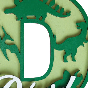 Brief mit Namen - Dinosaurier 2