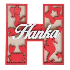 Písmeno s menom - morská panna