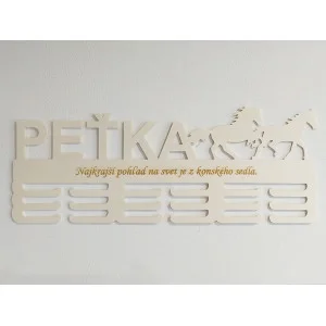 KONE Medaillenhalter mit gelasertem Text, 55 cm 2