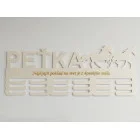 KONE Medaillenhalter mit gelasertem Text, 55 cm