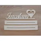 Stojan s krstným menom a dátumom