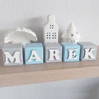 Dekoračné kocky s menom 5,5cm