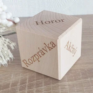 Holzwürfel für Unentschlossene, 5,5 cm – Filmgenres