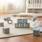 Dekoračné kocky s menom 5,5cm