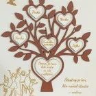 Family tree with names 26cm