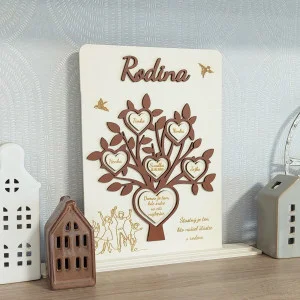 Rodinný stom s menami 26cm
