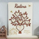 Family tree with names 26cm