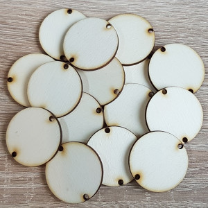 Ausschnitte von Kreisen mit abgeschrägten Kanten für den Familienkalender