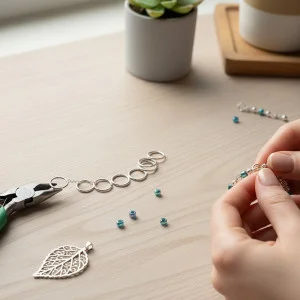 Metal rings 12mm packaging 50pcs silver 2