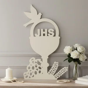 Kirchenschmuck Kelch JHS 80cm 2