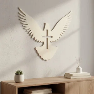 Dekoration für die Kirche Taube 60cm 2