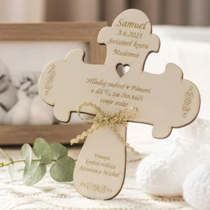 Darček na 1. sväté prijímanie alebo krst výška 25cm 2