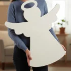 Dekoration für die Kirche Engel 65 cm