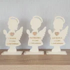 Anjelik s menom na prvé sväté prijímanie výška 20cm