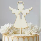Wooden angel pick width 12cm