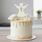 Wooden angel pick width 12cm