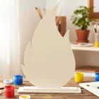 Dekoration für die Kirche, Flamme, Höhe 20 cm