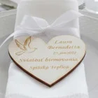 Drevená magnetka na birmovku 6,5cm cena za kus