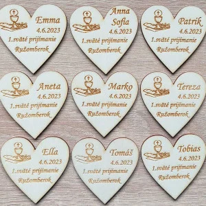 Holzmagnet Erstkommunion 6,5cm Preis pro Stück 2