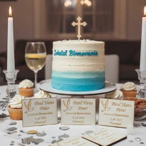 Wooden magnet sacrament of confirmation 8cm price per piece 2