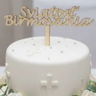 Drevený zápich sviatosť birmovania 15cm