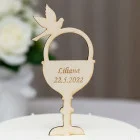 Wooden stake 1st Holy Communion chalice 20cmx10cm