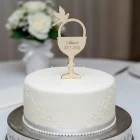 Wooden stake 1st Holy Communion chalice 20cmx10cm