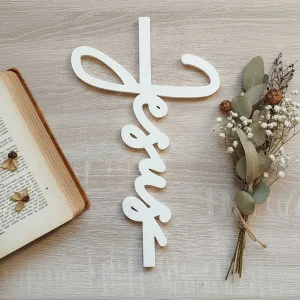 Kríž na stenu Jesus 30cm