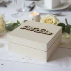 Wedding box for wedding rings Mr. and Mrs