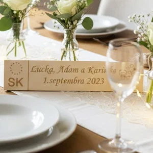 Holz Hochzeitsschild Familie 2