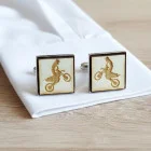 Cuffs for wedding square picture tailor-made