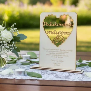 Wooden wedding thank you to parents 2