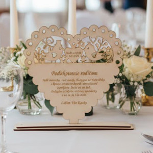 Thank you to the parents engraved birds