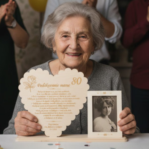 Stand heart as a thank you mom 33cm 2