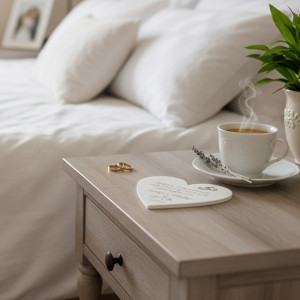 Wedding Magnets large 9x9cm raised their daughter 2