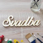 Svadobný nápis svadba 70x205mm