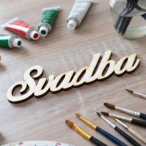 Hochzeitsschild Hochzeit 70x205mm