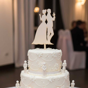 Holzstecker für Neuvermählte 2