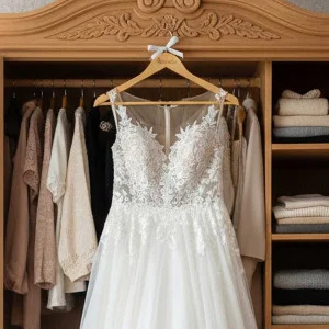 Hochzeitskleiderbügel 2