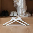 Hochzeitskleiderständer 2 Stück WEISS