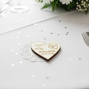 Wedding magnets forever 55x55x3mm 2