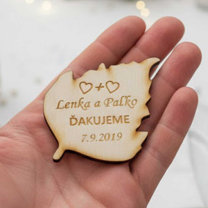 Wedding magnets sheet 57x54x3mm