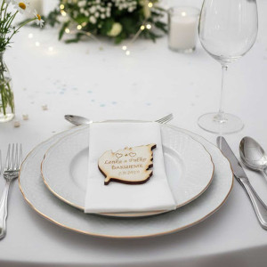 Wedding magnets sheet 57x54x3mm 2