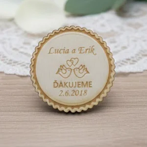 Magneten für Hochzeiten