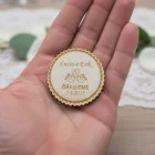 Hochzeit Magnet Taube gestanzt 55x3mm